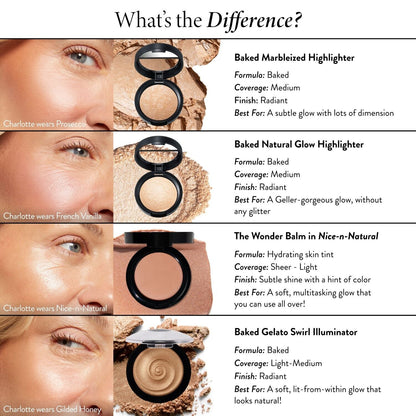 Baked Gelato Swirl Illuminator in Gilded Honey