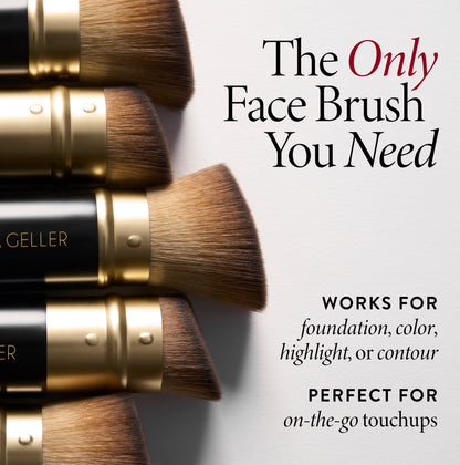 Retractable Angled Kabuki Brush